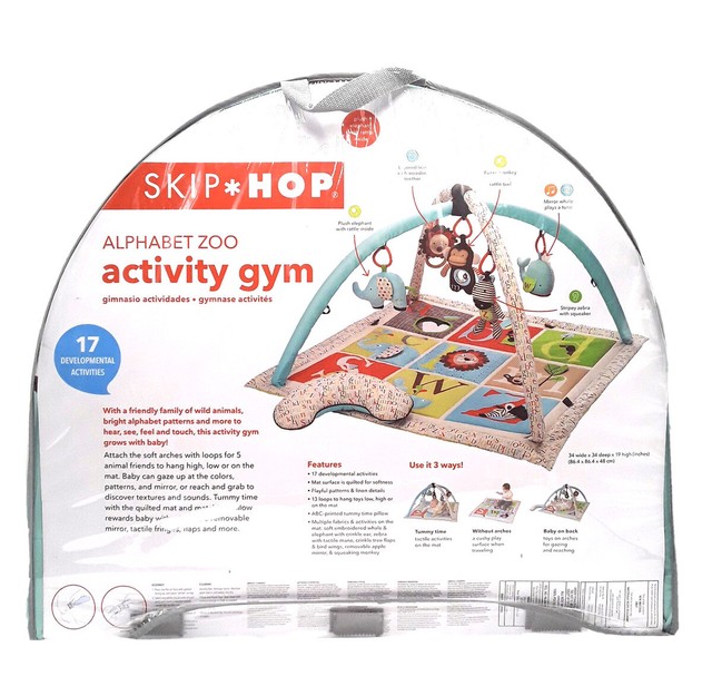 skip hop alphabet zoo activity gym