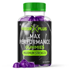 Vigor Plus Gummies For Men - Advanced Formula Vitamin Supplement - 60 Gummies