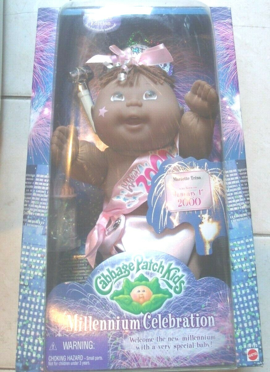 Cabbage Patch Kids Millennium Celebration Doll MIB! Natychmiastowa dostawa