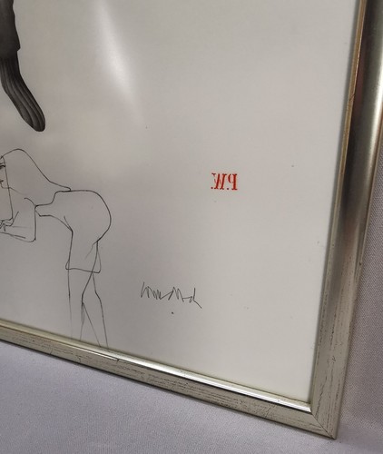 PAUL WUNDERLICH Französische Gärten 3x Farblithographie gerahmt + orig. Mappe - Bild 6 von 16