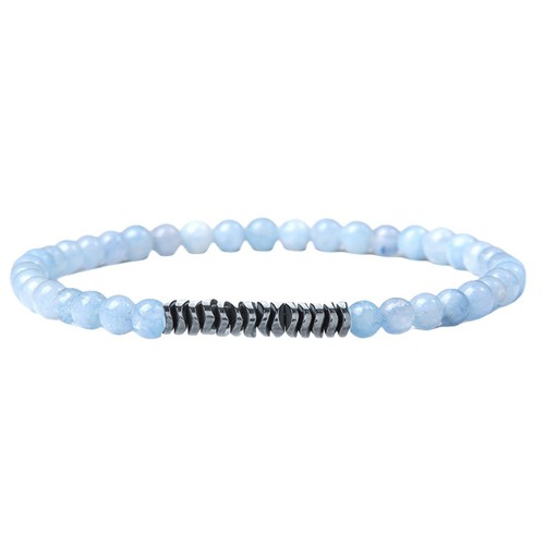 Mini Edelstein Energie Perlen Armband Heilung Hämatit Zwischenring Perlen Schmuck - Bild 9 von 51