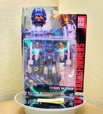 Transformers Titans Return Triggerhappy Headmaster Blowpipe Deluxe Jet New
