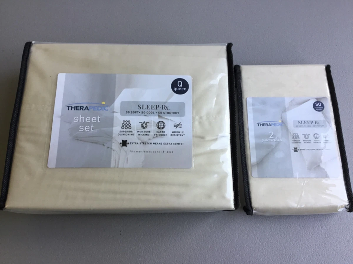 Bed Bath Beyond Therapedic SleepRX Wrinkle Resistant 6 pc. Queen