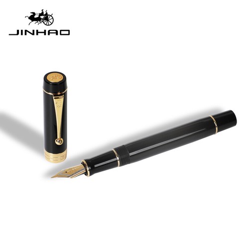 Jinhao 100 Centennial Resin Fountain Pen Smooth Fine Nib 0.5mm Writing Office #s - Picture 31 of 42