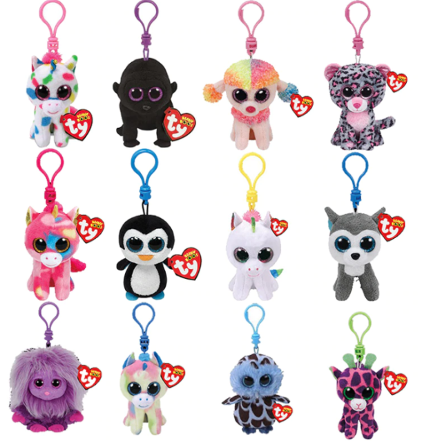 Ty Beanie Babies 36656 Baboo The Panda Key Clip for sale online