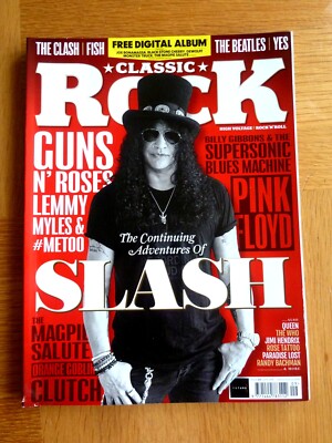 Classic Rock Magazine Sept 2018 Slash, Beatles, Clash, Pink Floyd, Guns n' Rose
