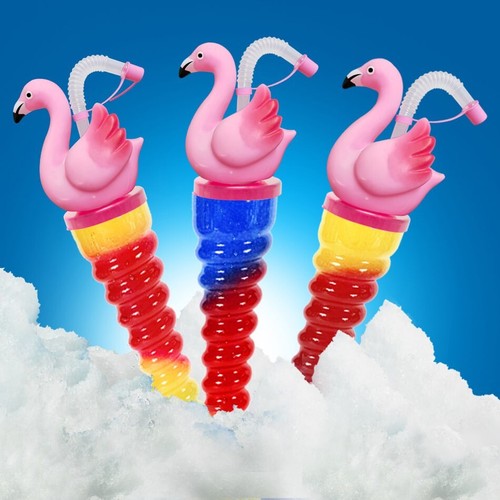 Aguanieve tazas Slush Yard Cups FLAMENCOS 350ml caja 60/2.05€ unidad multicolor - Imagen 5 de 5
