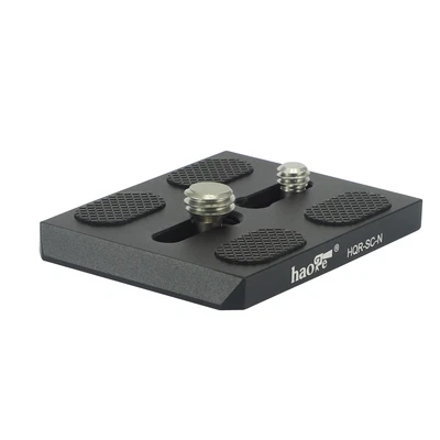 HAOGE Schnellwechselplatte für Sachtler Stativ-Flüssigkeitskopf FSB6T, FSB8T, FSB-10T