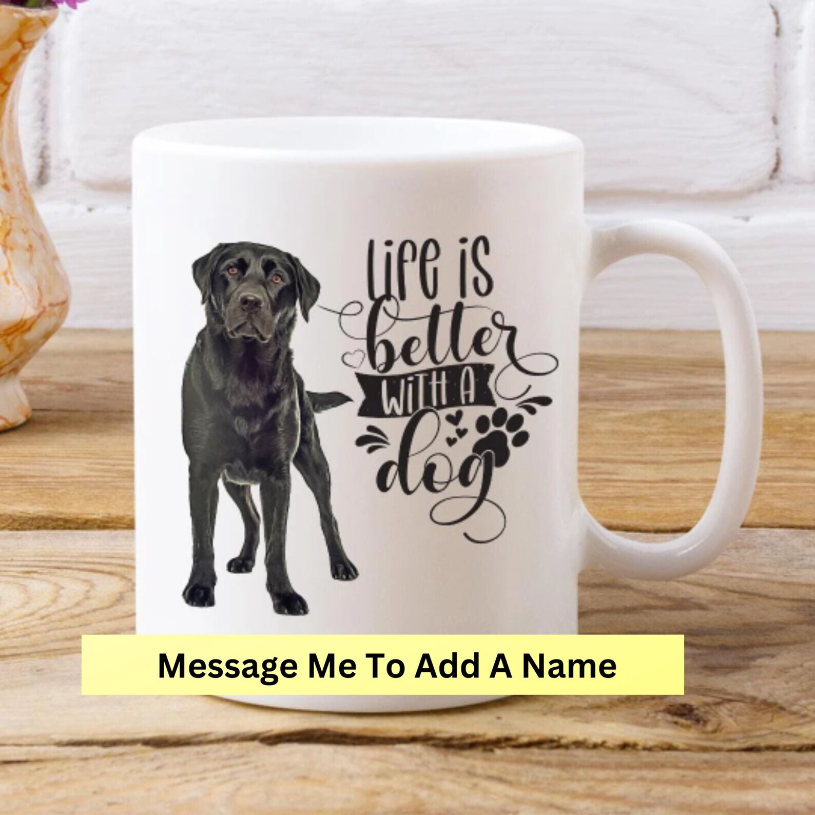 Customized Dog Lover Gift For Coffee Fans Beautiful Mugs Large Coffee Cup Tea Dr