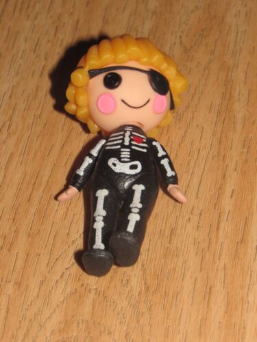 Mini patch de poupée Lalaloopsy 3 pouces patch trésorier squelette pirate PJ's - Photo 1/2