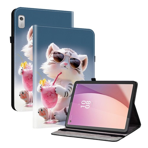 For Lenovo Tab M11 M10 M9 M8 M7 P11 Case Pattern Leather Flip Folio Stand Cover - Picture 21 of 73