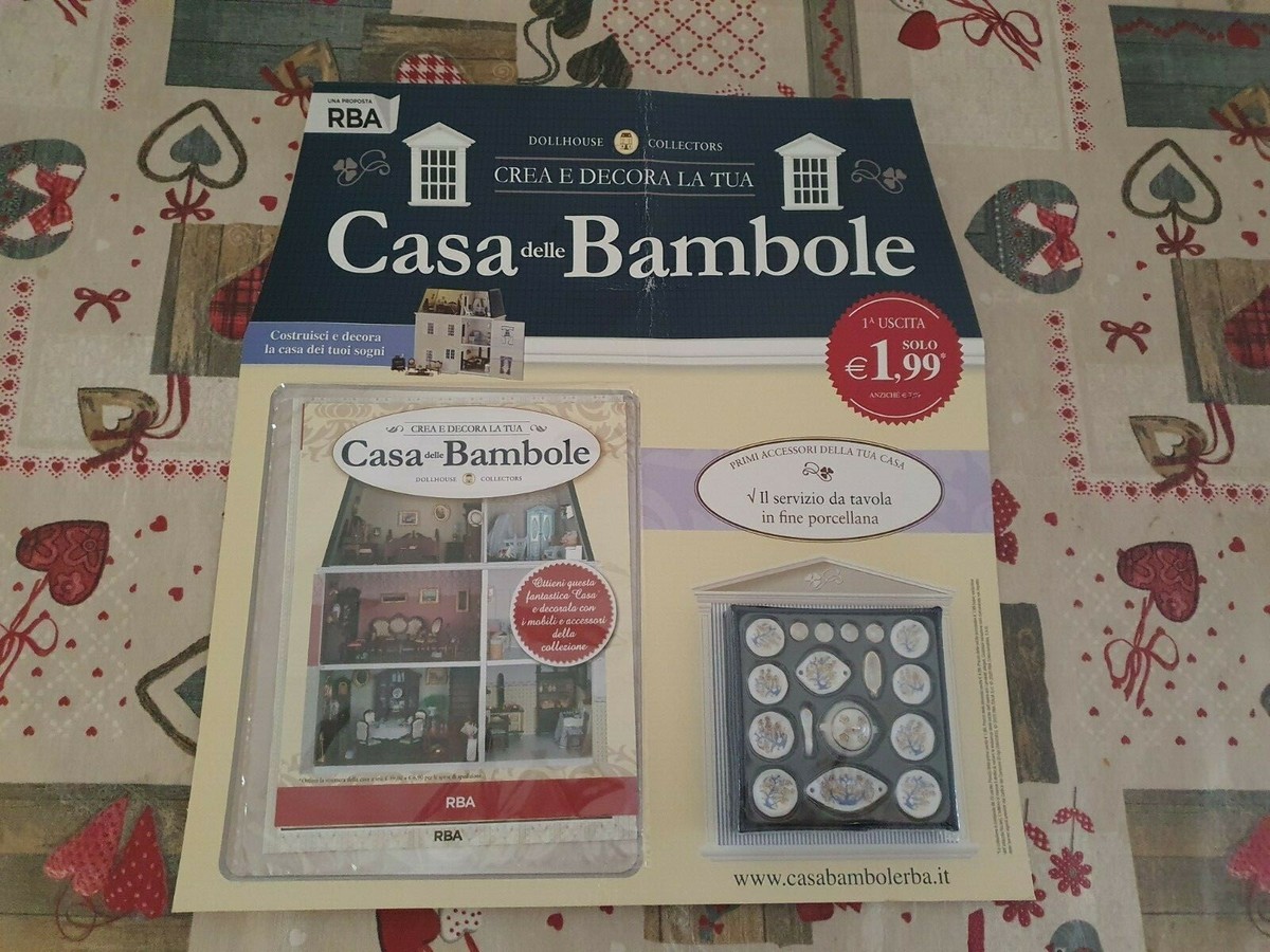 Bambole Edicola Uscite Casa Delle Bambole 2017 RBA Casa Delle