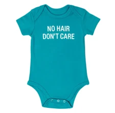 About Face Designs "No Hair" Baby Bodysuit  3-6 Months