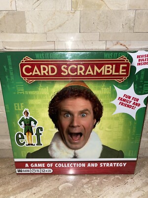 ELF MOVIE Scramble Board Game Christmas 12+ Family HOLIDAY