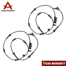 2 Pack Front Left & Right ABS Wheel Speed Sensor For 2007-2017 Jeep Wrangler