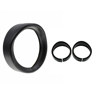 7 ''visier Scheinwerfer Trim Ring + 4,5'' Nebel Licht Abdeckung Für Touring FLHX
