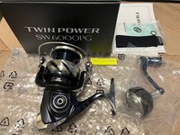 Shimano 21 Twin Power Sw 6000PG 4,6 Spinnrolle Brandneu Made In Japan