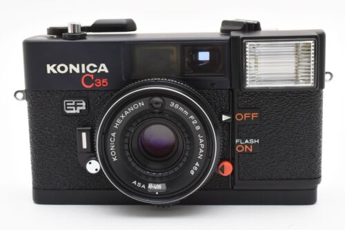 【UNUSED in BOX W/Case】Konica C35 EF Point & Shoot 35mm Film Camera From JAPAN - Picture 5 of 13