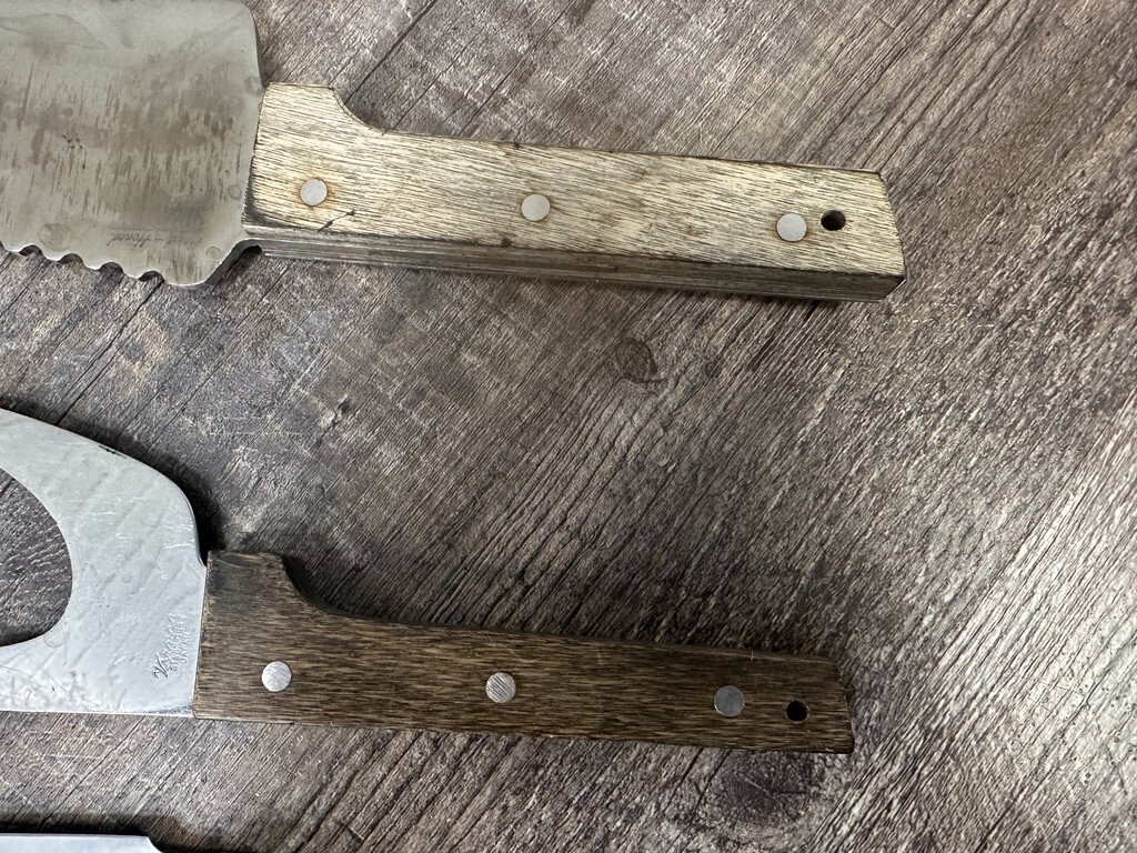 Vtg 4 Piece VERNCO Knife Lot HI-CV Stainless Japan Hand Vtg 4 Piece VERNCO Knife Lot HI-CV Stainless Japan Hand
