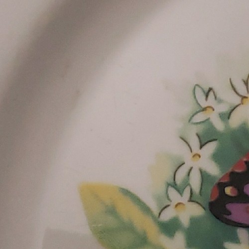 Butterflies Dinner Plate By Tabletops Unlimited 10.5 Inch Diameter Set of 2 - 第 12/15 張圖片