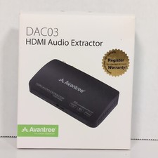 DAC03 HDMI Audio Extractor 1080P 4KUHD DAC03 By Avantree