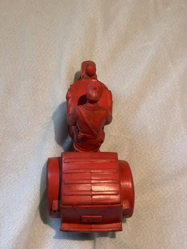 🔥 Vintage Auburn Rubber Police Tri-Cycle Red Nice - Picture 9 of 14