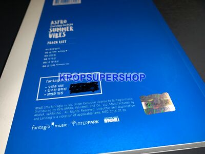 ASTRO/アストロ/SUMMER ViBES/韓国盤/CD ASTRO/アストロ/SUMMER ViBES/韓国盤/CD CD