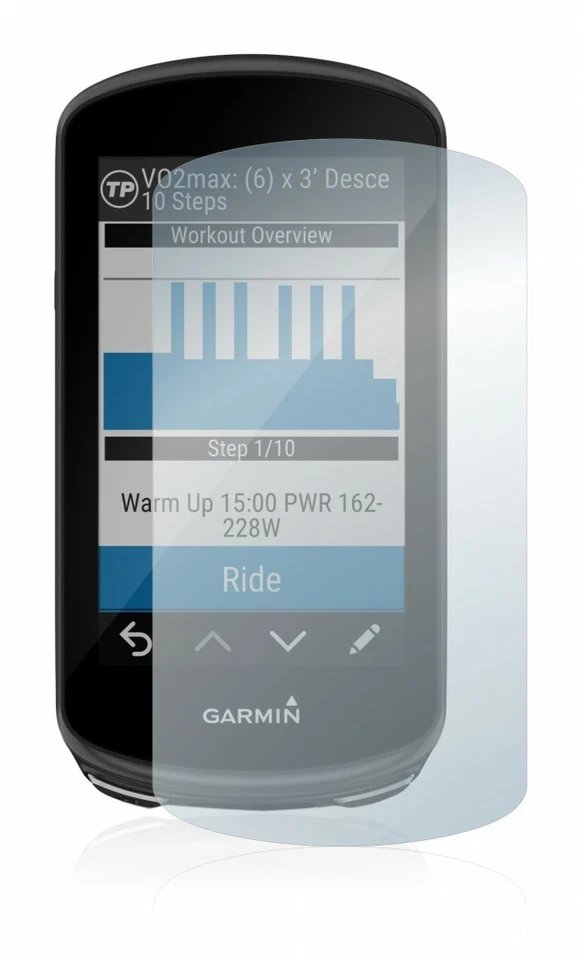 Garmin Edge 1030 Plus , BROTECT® AirGlass® MATTE Tempered Glass Screen Protector - Image 2 of 4
