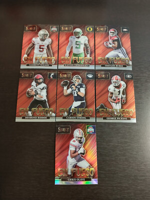 2022 NFL Panini Select Draft Picks Football EN FUEGO NM/M