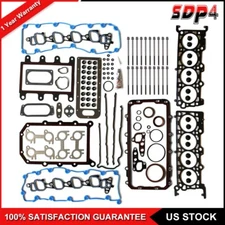 Full Gasket Set Head Bolts Fit for Ford F-150 12/05/00-04 5.4L 330CID V8 SOHC