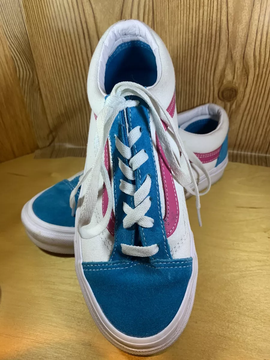 Vans old online skool bleu turquoise