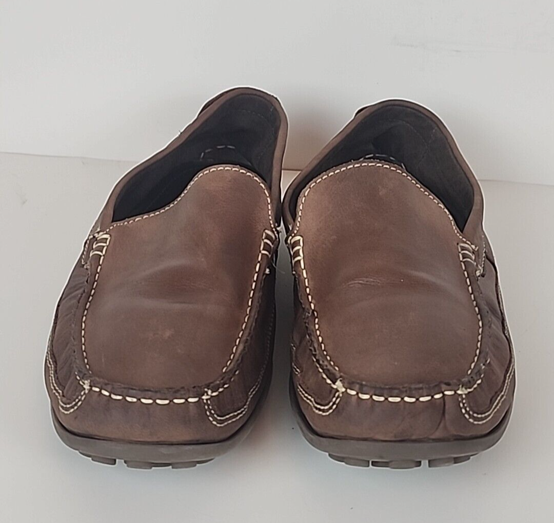 Clark\'s Ultimate Comfort  Men\'s 12 Brown Leather Driving Loafer Classic Comfort Clarks Mens Ultimate Comfort Leather Driving Moccasion  main image 3