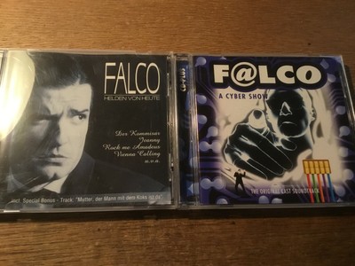 FALCO [2 CD Alben] Helden von Heute  + F@lco: A Cyber Show