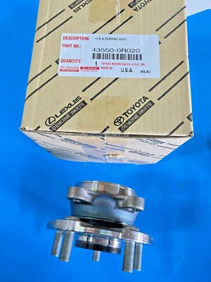 GENUINE TPYPTA 435500R020 FRONT SUSPENSION (RIGHT) HUB & BEARING 43550-0R020 !