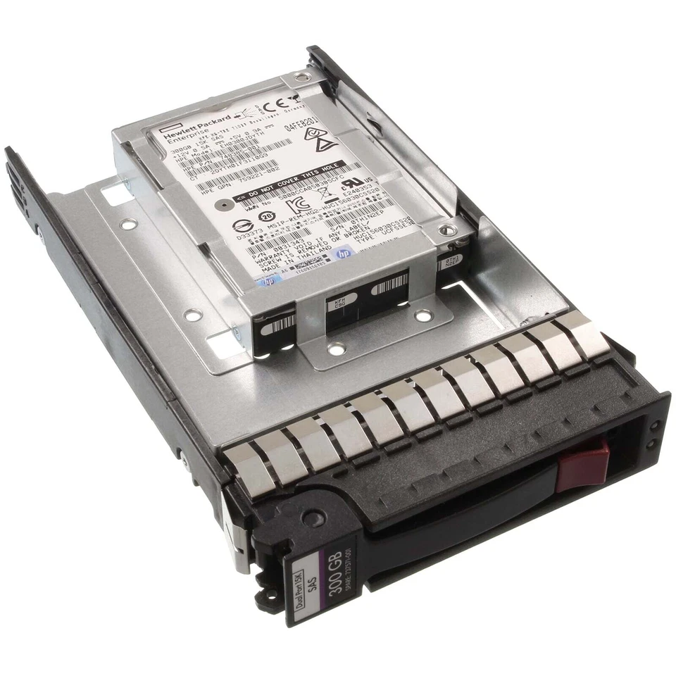 HP SAS Festplatte 300GB 15k SAS 12G LFF 737571-001 737390-B21 NOB