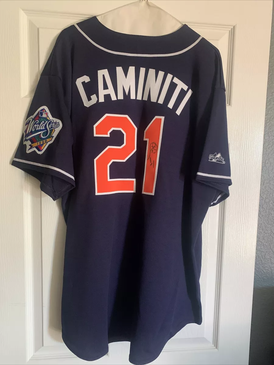 Ken Caminiti San Diego Padres Signed Jersey