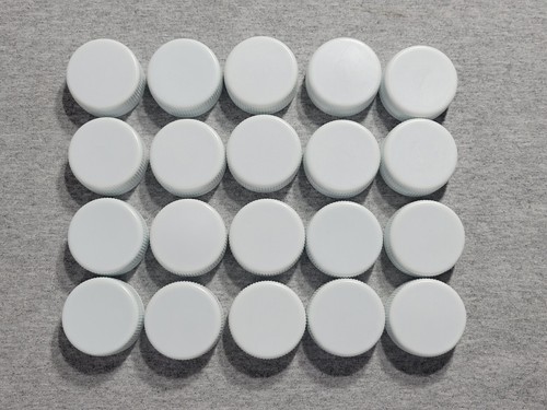 20 Plastic 3 Liter Soda Pop Bottle Caps 1 5/8" Diameter  5/8" Tall For Crafts