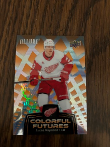 2024-25 UD ALLURE - COLORFUL FUTURES ORANGE SPECTRUM LUCAS RAYMOND 037/199