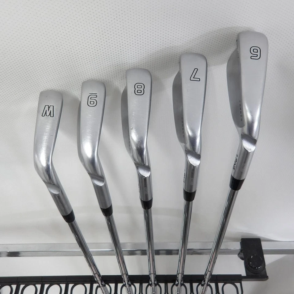 Juego de plancha Ping i500 rígida MODUS3 TOUR105 Velocore Power Spec punto negro 5 piezas Foto 3 de 4