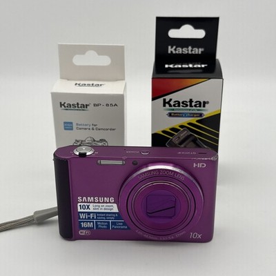 Samsung Digital Camera ST200F 16.1MP Purple Tested | eBay