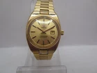 VINTAGE OMEGA SEAMASTER CAL.684 DATE GOLDPLATED AUTOMATIC LADIES WATCH