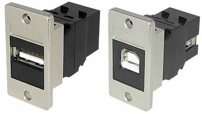 TUK - USB 2.0 A/B Keystone Kupplung