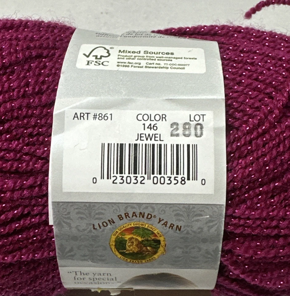 Lote 280 arte #861 fio Vanna's Glamour cor 146 joias - Imagem 2 de 4