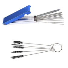 Carburetor Cleaning Kit Needles Brushes Set For Motorcycle Carb Jet Clean Tool