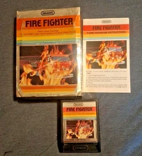 Atari 2600 Imagic Fire Fighter Tested And Works Complete Game Box Instructions