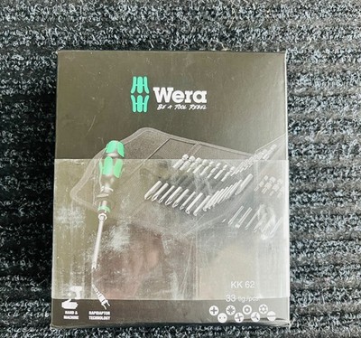 Wera Kraftform Kompakt 62 Screwdriver bit set 33pcs