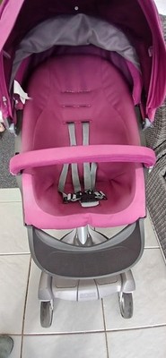 STOKKE XPLORY Sitz  Buggy Sportsitz Kinderwagen  PINK / LILA Ersatz