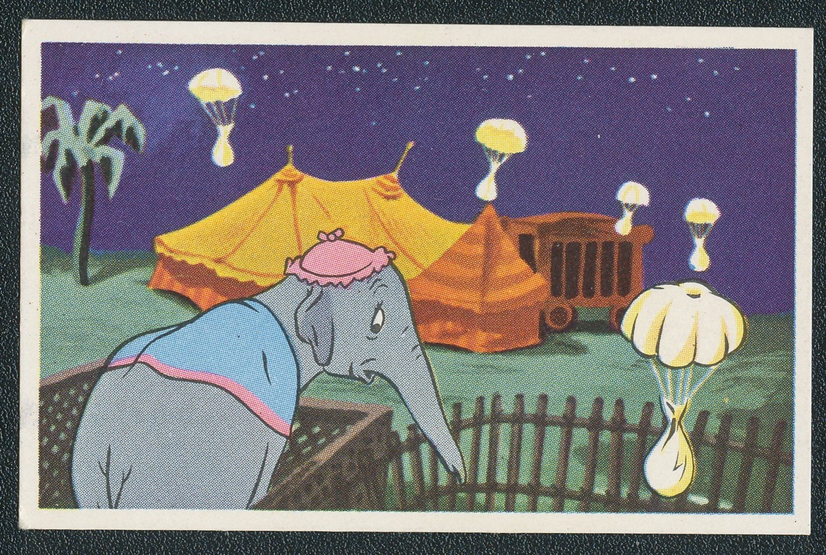 1956 RICH'S COFFEE WALT DISNEY LADY BAMBI DUMBO DANISH TRADING