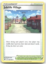 Jubilife Village Pokemon SWSH10: Astral Radiance 148/189 Uncommon NM