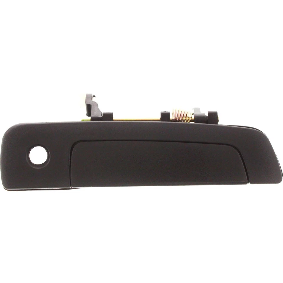 Conjunto de maçaneta de porta para 2001-2005 Chrysler Sebring frente texturizada preta plástico 2 peças - Imagem 4 de 4